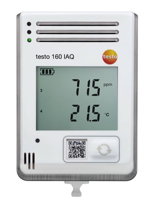testo 160 IAQ, đo nhiệt độ độ ẩm CO2 khí quyển
